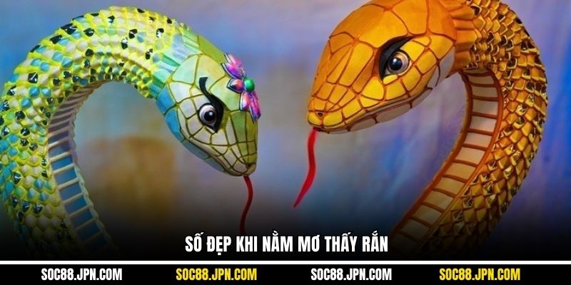 Số đẹp khi nằm mơ thấy rắn