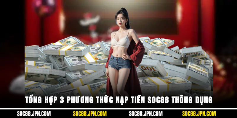 Tổng hợp 3 phương thức nạp tiền SOC88 thông dụng